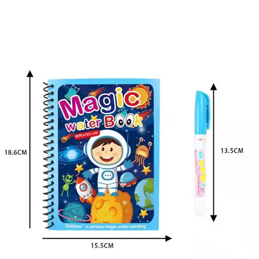 🎨 Magic Water Book Board with Magic Water Pen